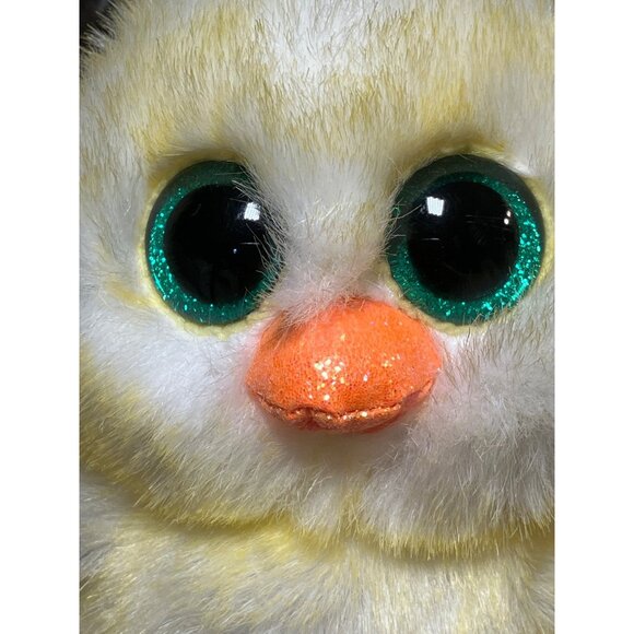 Ty Beanie Boos "Lemon Drop" Plush Chick Stuffed Animal - Picture 2 of 15